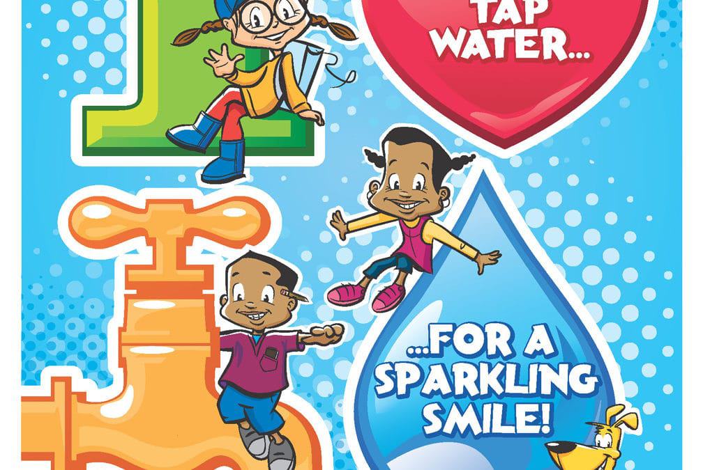 This Year’s NCDHM Slogan is “Choose Tap Water for a Sparkling Smile”