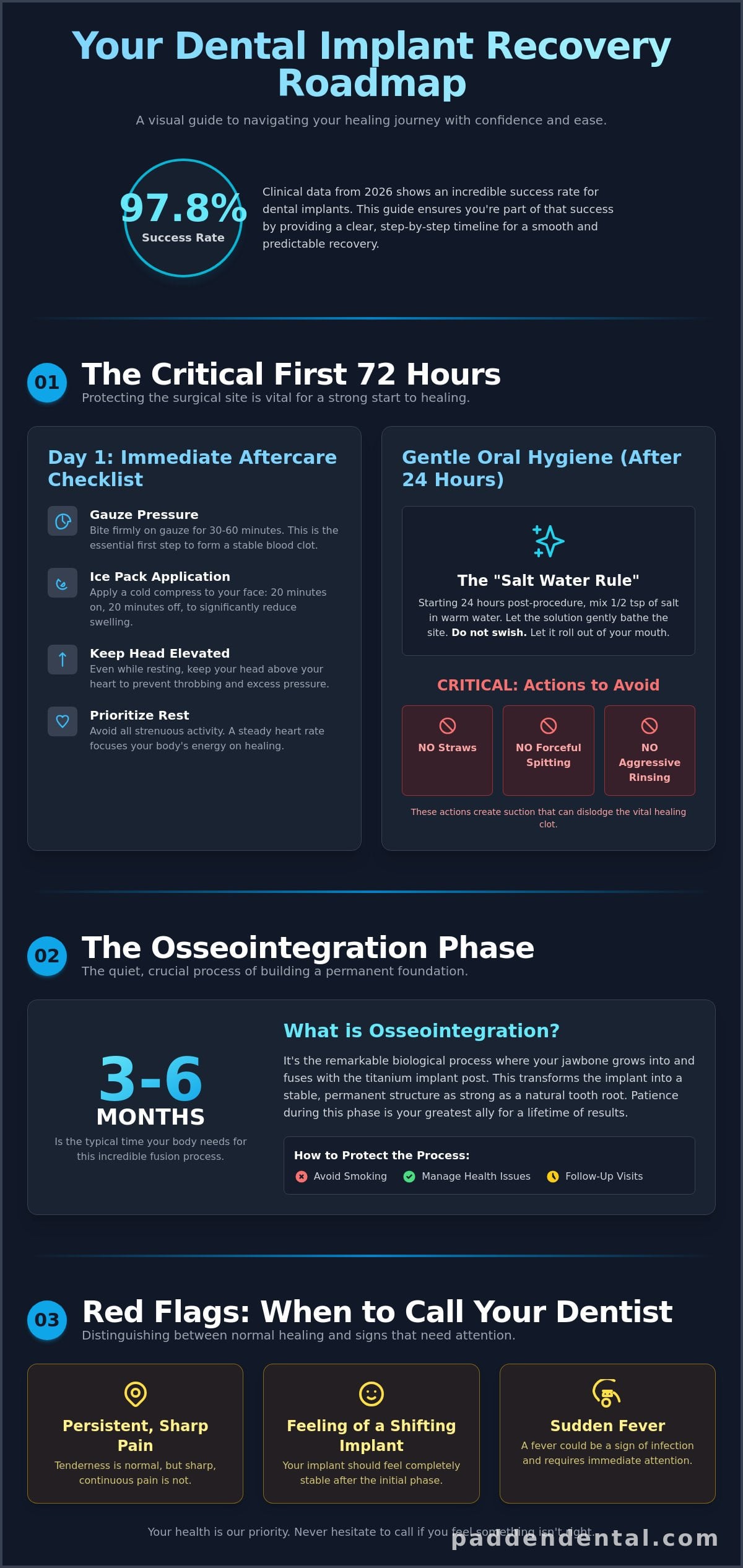 Dental Implant Recovery Process: A Step-by-Step Guide to Healing